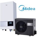 Midea oras-vanduo šilumos siurblys M-THERMAL ARCTIC HB-A60/CGN8-B2 + MHA-V6W/D2N8-B2 6,2 kW