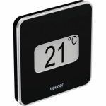 Uponor Smatrix Wave skaitm. termostatas + drėg. jutiklis Style T-169 juodas
