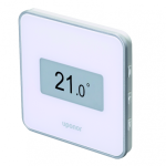 Uponor Smatrix Wave termostatas stilingas skaitm. + drėg. d. T-169 baltas